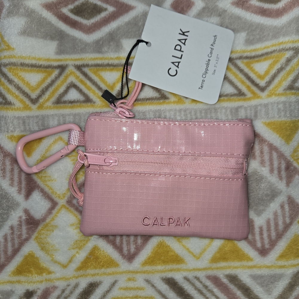 Calpak Pink Card Pouch